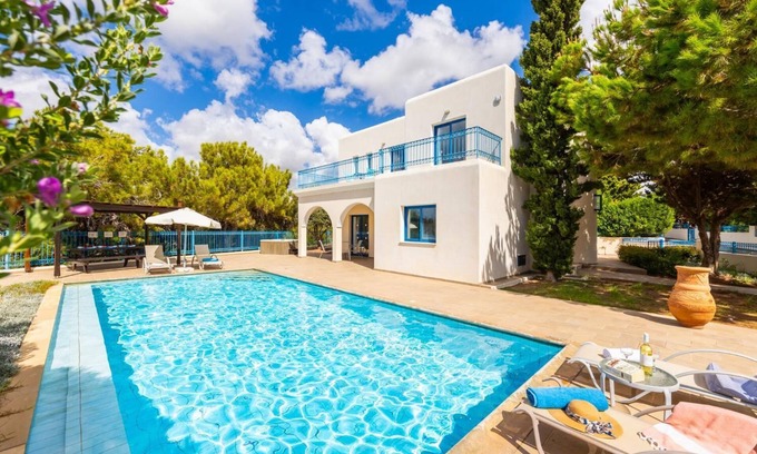 Agios Georgios Pegeias Villa | Villa Ermis - Three Bedroom Villa, Sleeps 7