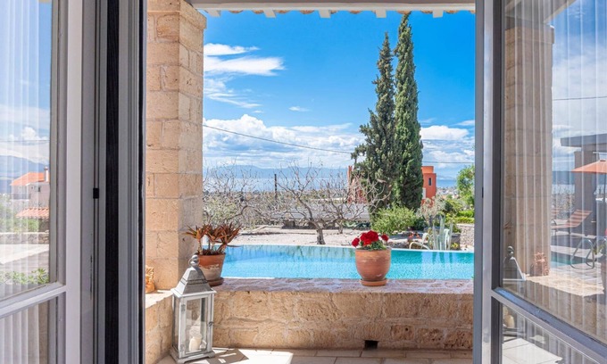 Kontos House | Villa Estate Prophet Elias embodies the absolute creation and rebirth of beauty