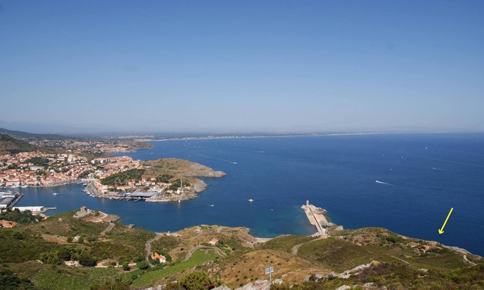 Port-Vendres Villa | Villa, exceptional setting and view, Cap Bear