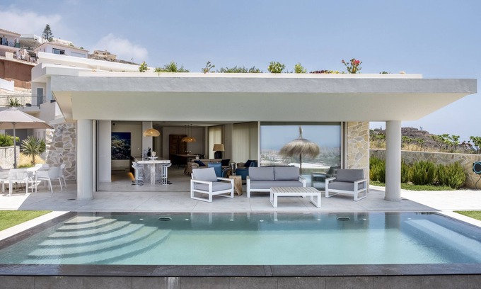 Torrox Costa Villa | Villa 'Exclusive Too' with Pool, Terrace & Wi-Fi