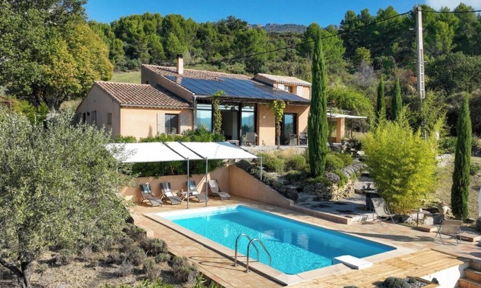 Buis-les-Baronnies Villa | Villa Férus Heated pool Exceptional view