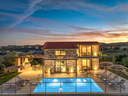 Tsilivi Villa | Villa Fellenza - Pool Villa By the Sea with Stunning SunriseView By Villa Mana Gers
