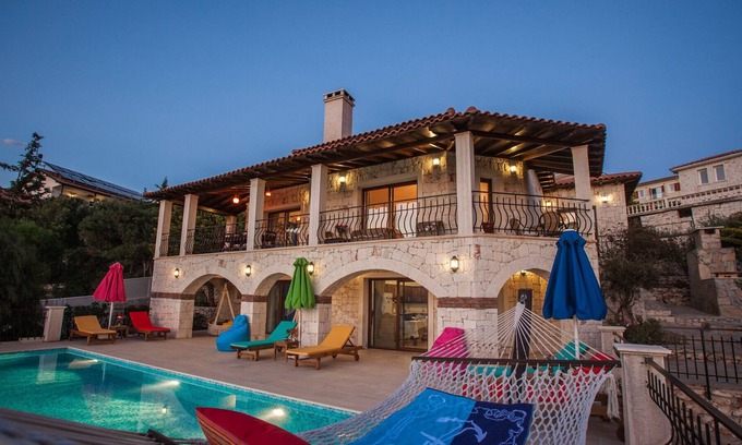 Kas Villa | Villa Fleming -WATERFRONT A Sea View Paradise, Cukubarg Peninsular, Kas, Turkey