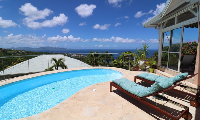 Case-Pilote Villa | Villa Frangipanier with private pool