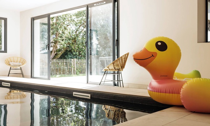 Bourgenay Villa | Villa Frégate, elegant and friendly, indoor heated pool, golf and beach
