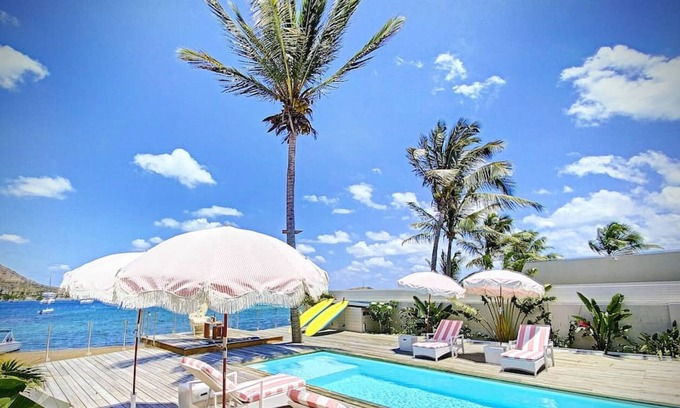 Cul de Sac Villa | Villa Horizon Lointain - Private beach and pool with sea view
