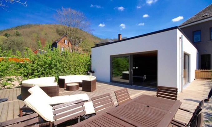 Coo House | Villa in Coo with Indoor Pool & Near Waterfalls