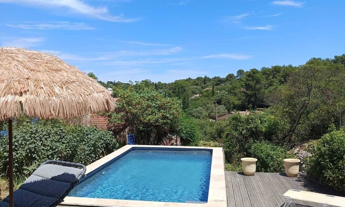 Les 3 Ponts House | Villa in quiet Garrigue, 5' from the center of Nîmes