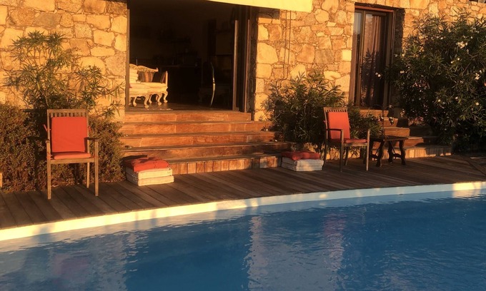 Lumio Villa | VILLA IN STYLE PAILLER BALAGNE OVERLOOKING BAY Calvi.