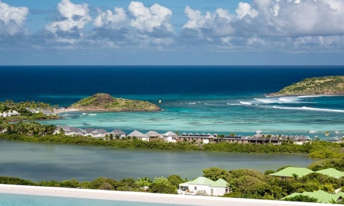 Petit Cul De Sac Beach Villa | Villa Iris | Ocean View - Located in Magnificent Grand Cul de Sac with Private Pool