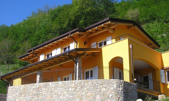 Pieve Apartment | Villa Oliva Rosso: modern apartment with heated pool and dream view