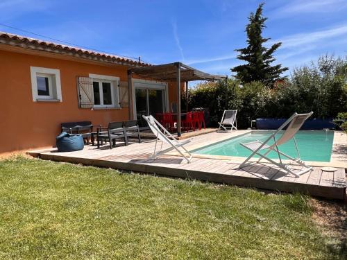 Alba-la-Romaine Villa | Villa Jungle house