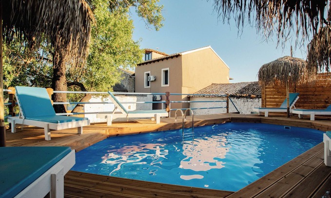 Korakades Villa | Villa Kalimoukos with Sea View, Wi-Fi and Air Conditioning