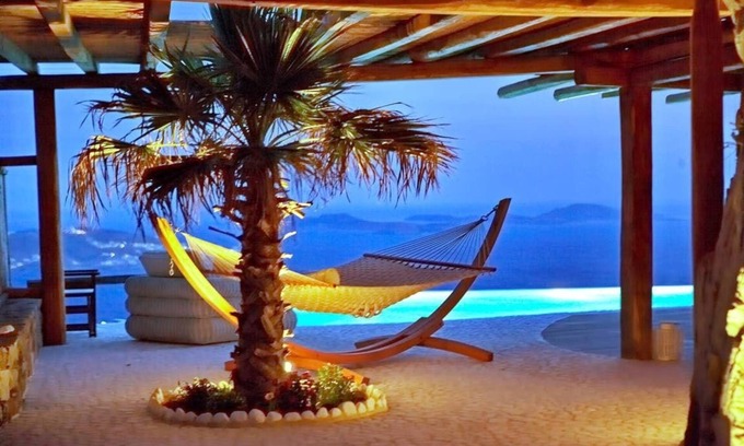 Agios Stefanos Villa | Villa Kastro luxurious Villa in Fanari, Mykonos Island