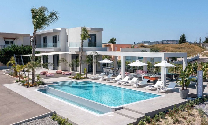 Pastida Villa | Villa Korali, where every corner is designed to blend opulence with relaxation seamlessly.