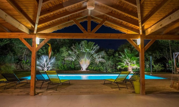 Saint-Francois Villa | Villa "Koté Coulée" avec superbe piscine