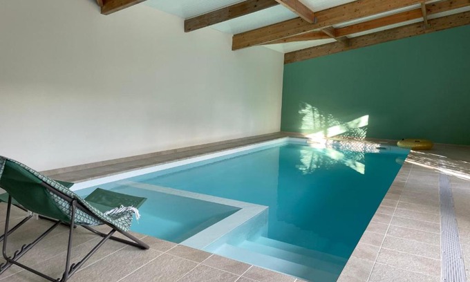 Barneville-Carteret Villa | Villa La Luciole Piscine interieure