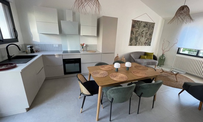 Jard-sur-Mer House | "Villa la plage" Renovated family villa in a quiet location 2 minutes' walk from the beach