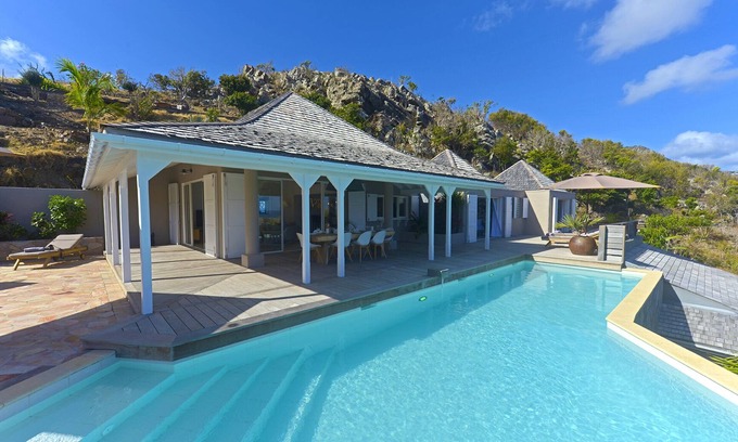 Petit Cul-de-Sac Villa | Villa Lagon Rose, 4 to 5 bedrooms and 1 pool