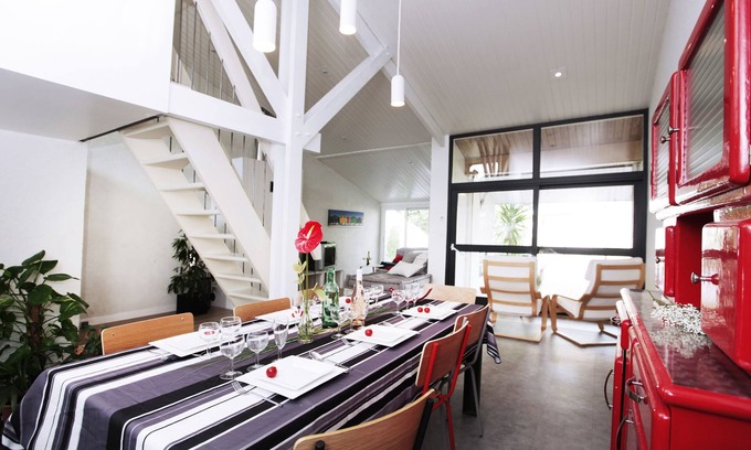 Saujon House | Villa Land-Zee, 10 minutes from Royan, 8 people, 4 bedrooms, large garden, terrace