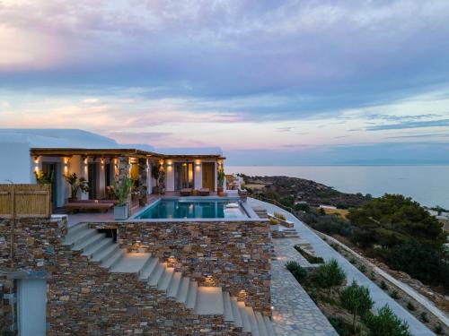 Megas Gialos Villa | Villa Lefko