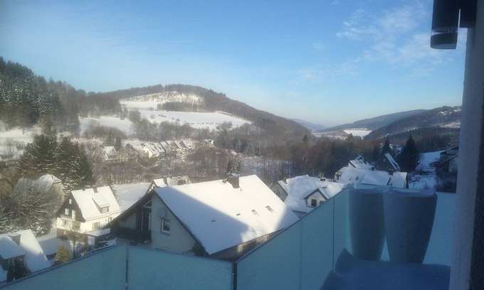 Silbach Villa | Villa Libra: Luxury wellness villa for 8 people in Winterberg with hot tub & sauna