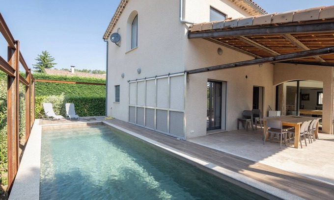 Les Salelles Villa | Villa "Luminières I" with Mountain View, Private Pool & Wi-Fi