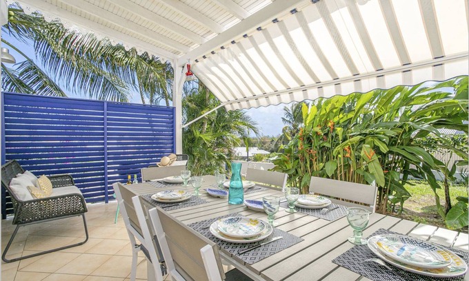 Sainte-Luce House | Villa Mango 250 meters from the beach on foot Tropical garden Teleworking space