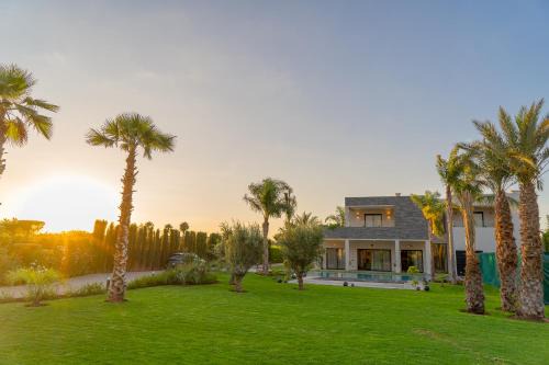 El Aggada Villa | Villa Marrakech vue atlas