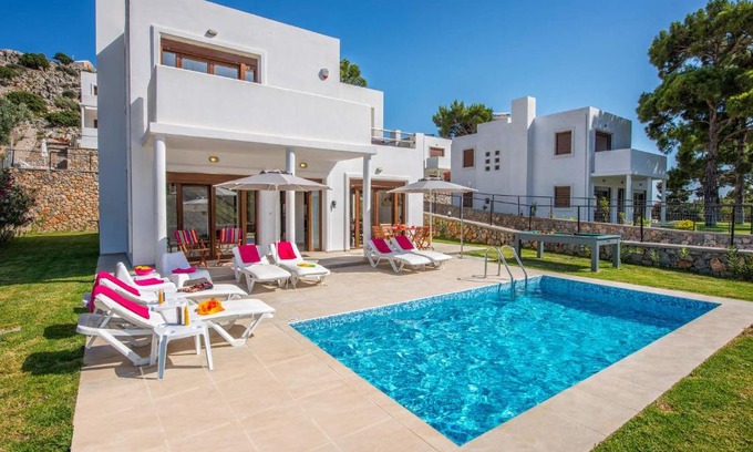 Pefkos Villa | Villa Maya, Pefkos Hillside