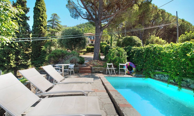 Levanto Villa | Villa 'Mesco' with Mountain View, Private Pool and Wi-Fi