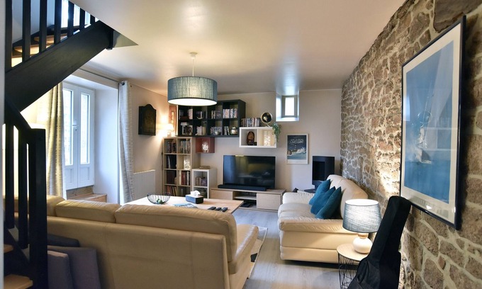 Quevert House | Villa Mi-Syl- Jolie maison en pierre à Quévert