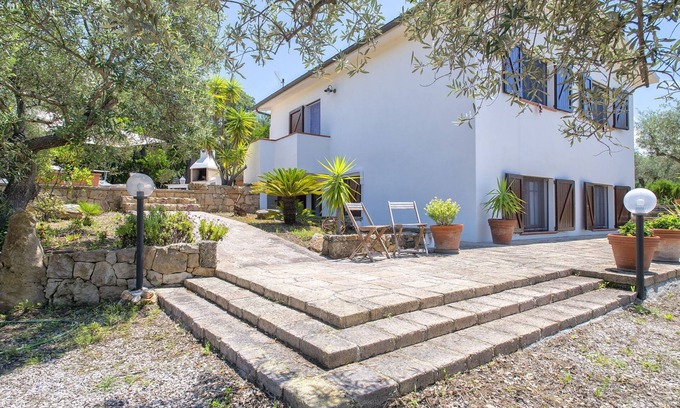 Alghero Villa | Villa Mirasol with sea and panoramic view, ideal for 4 people with AC and WiFi