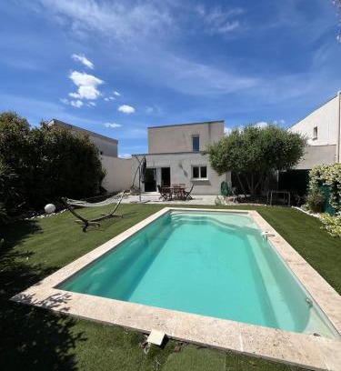 Jacou Villa | Villa Moderne avec Piscine - proche Montpellier