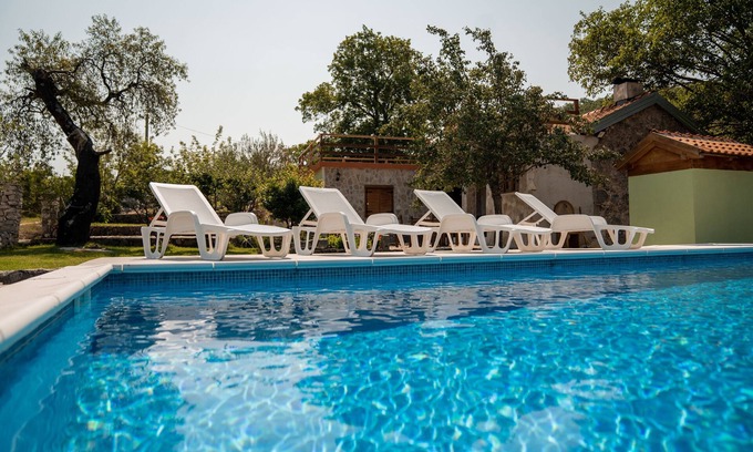 Zavala Villa | Villa Mramor - Rustic Villa with Swimming Pool
