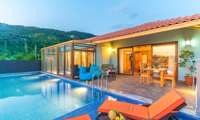 Islamlar Villa | Villa My Heart Sauna and indoor heated pool