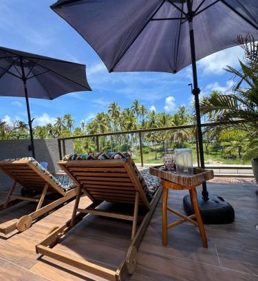 Japaratinga Apartment | Villa Naluri - Casa Auati - Apart 2 Quartos -Vista Mar