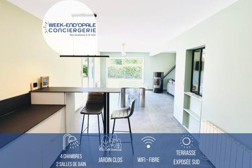 Cucq Villa | Villa Nature & détente avec jardin au coeur de Stella-Plage