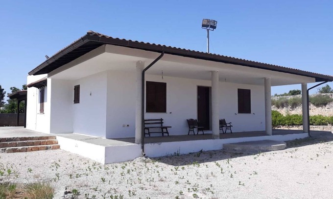 Santa Maria al Bagno House | Villa near the sea with large garden and stone barbecue.