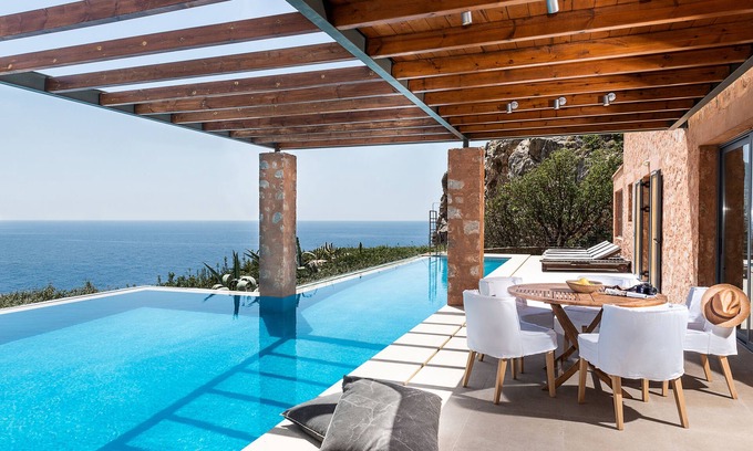 Livadia Villa | Villa Neptune - Exceptional Villa with an Infinity pool