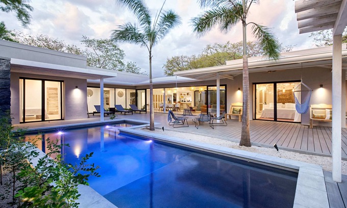 Playa Langosta Villa | VILLA OHANA LUXURY VILLA JUST A FEW STEPS FROM THE BEACH.