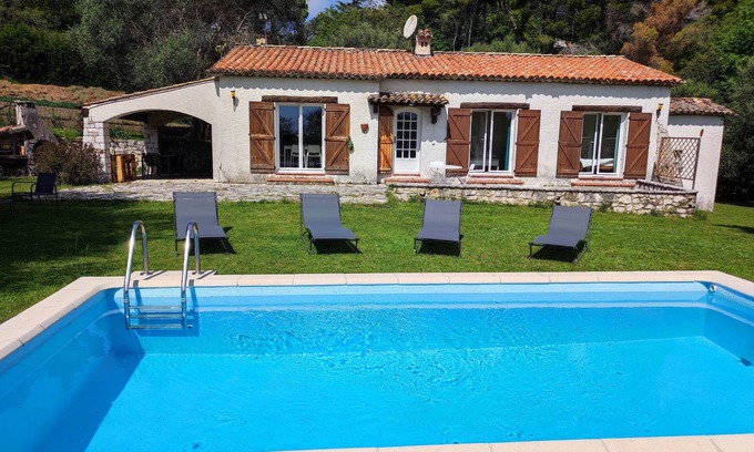 La Gaude Villa | Villa Olivaie St Ange, between Nice and Saint Paul de Vence 6 people