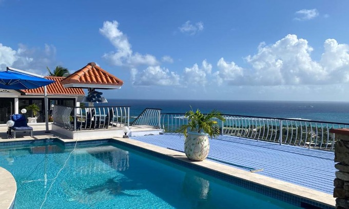 Mamora Bay Villa | Villa Olympia, St James Club - Luxury Open plan Villa, with Private Pool & 2 Kitchens