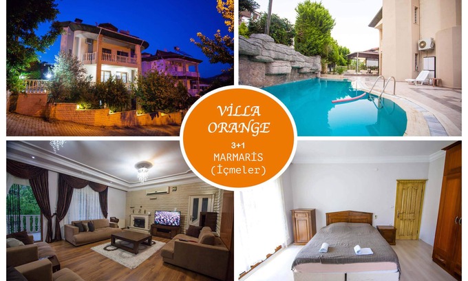 Icmeler Villa | Villa Orange Icmeler Daily Weekly Rentals