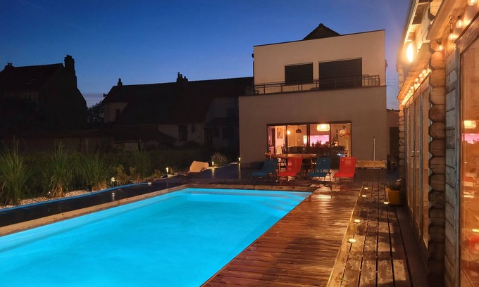 Neufchatel-Hardelot Villa | Villa Oriel 1 à Neufchâtel-hardelot Avec Piscine