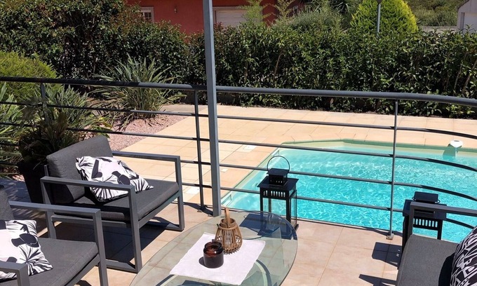 Valle-de-Campoloro Villa | Villa Osari Avec Piscine Située à 700m D'une Plage de Sable