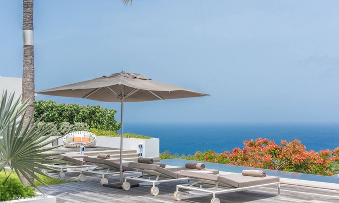 Anse du Gouverneur Villa | Villa Palm Springs | Ocean View - Located in Stunning Gouverneur with Private Pool