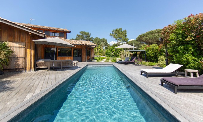 Cap-Ferret Villa | Villa Palombes au Cap Ferret charming villa with heated pool