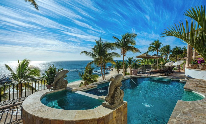 Rancho Cerro Colorado Villa | Villa Paraiso Beach front nOn the private Palmilla Beach. 6 bedrooms, sleeps 14