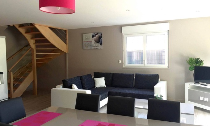 Merlimont House | Villa Pétales de Rose in Merlimont, with whirlpool bath, pets welcome